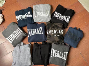 Stockpapa Everlast， Stock ng Panlalaking 10 Color Hoodie Apparel