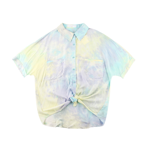 Stockpapa Elodie, Ladies Camouflage Color Light Pinakamurang Presyo Stock Tie-dye Shirts