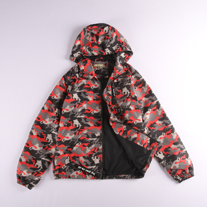 Naka-stock ang Junior Kids 2 Color Print Jacket 