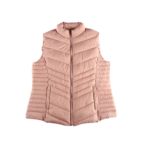 Down Vest Padded Gilet para sa mga Babae