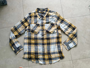  Stock Garment para sa Men's Plaid CASUAL Shirts