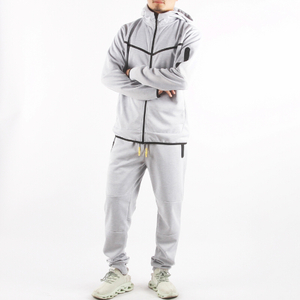 Pakyawan Mataas na kalidad na mga tracksuit ng zipper magandang disenyo pinakamahusay na nagbebenta ng sweat suit casual street wear jogging set para ibenta 2022