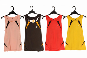 Mga Babaeng High Quality 4 Color Yoga Vest in Stock